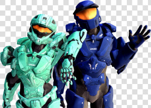 Platonic Carolina And Caboose For Idonotunderstand render   Rvb Carolina X Caboose  HD Png Download