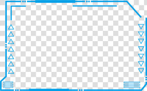 Transparent Tech Border Png   Futuristic Border Design Png  Png Download