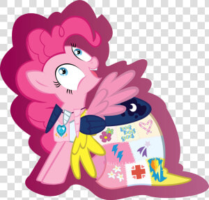 Cupcakes   Dress  Grimdark  Insane  Necklace  Pinkie   Creepypasta Mlp Pinkie Pie  HD Png Download