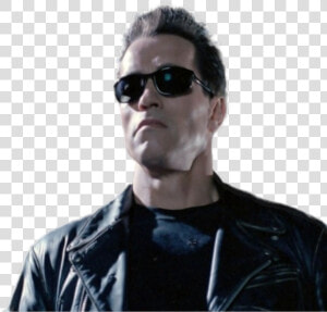 Sticker Other Terminator 2 Arnold Perfecto Lunettes  HD Png Download