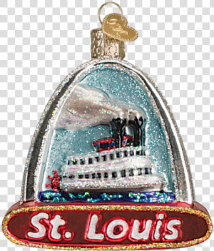 St Louis Arch And Landmarks Glass Ornament   Locket  HD Png Download