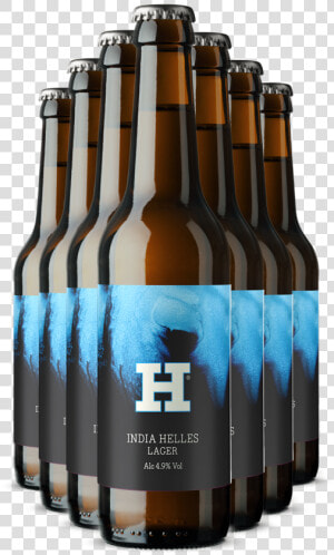 India Helles Lager 6 Pack   Beer Bottle  HD Png Download