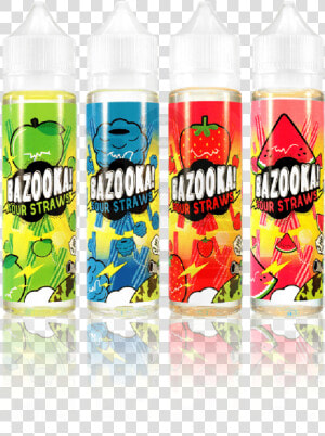 Bazooka Sour Straws 6o Ml E Liquid Vape Juice Cheapest   Liquid Bazooka  HD Png Download