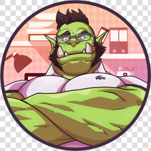 Office Orc Icon   Orc Office  HD Png Download