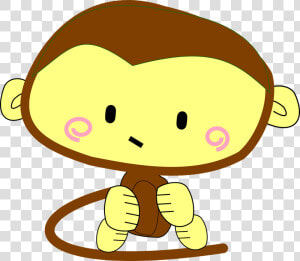 Transparent Funny Monkey Png   Cute Monkey  Png Download