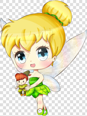 Transparent Tinkerbell Baby   Tinkerbell Chibi  HD Png Download