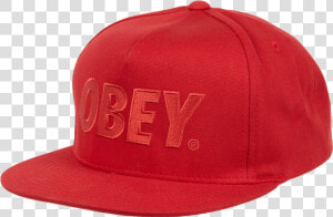 Obey Snapback Cap Mit Logo stickerei In Rot Online   Gorras Specialized En Bogota  HD Png Download