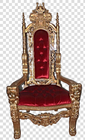 Royal Throne Transparent Image   Throne  HD Png Download