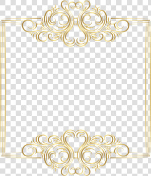 Transparent Panning For Gold Clipart   Elegant Gold Frame Png  Png Download