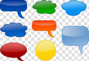 Area line speech Balloon   Clipart Coloured Speech Bubble  HD Png Download