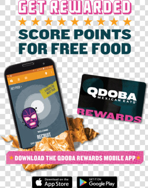 Qdoba Rewards Card  HD Png Download