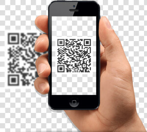 Mobile phone   Scan Qr Code Png  Transparent Png