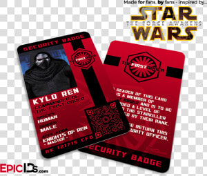 Star Wars Tfa Inspired   Star Wars First Order Id Hux  HD Png Download