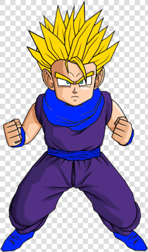 Kid Gohan Fpssj   Kid Gohan  HD Png Download