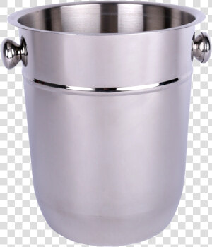 Champagne Bucket  Stainless   Stock Pot  HD Png Download