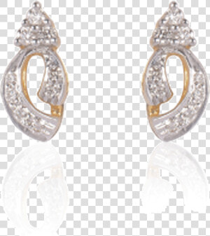 18kt Yellow Gold And Diamond Clip on Earring For Women   Earrings  HD Png Download