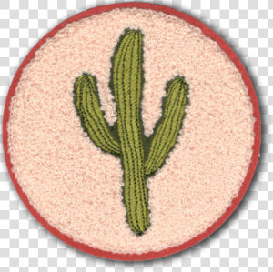 Saguaro Chenille Patch   Cross stitch  HD Png Download