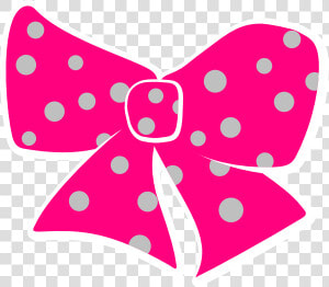 Bow Clipart Png   Polka Dot Bow Clipart  Transparent Png