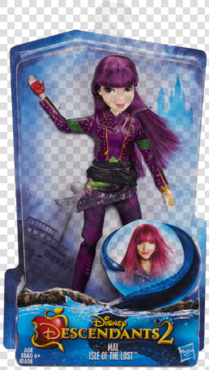 Mal Disney Descendants 2 Dolls  HD Png Download