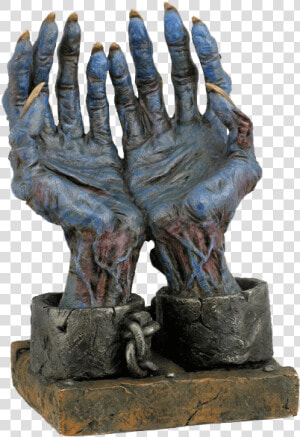 Chained Zombie Hands Figurine   Chained Zombie Hands  HD Png Download