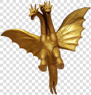 1998 King Ghidorah Godzilla Monster Kaiju Sofubi Vinyl   Dragon  HD Png Download