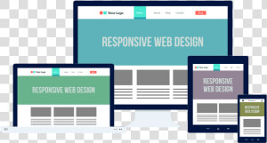 Custom Website Vs Wix   Responsive Web Design Image Stock  HD Png Download