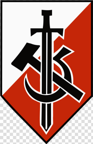 Anyway Hammer Sickle   Polish National Socialist Party  HD Png Download