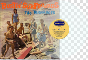 Tornadoes Bustin Surfboard Cover  HD Png Download