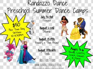 Summer Mini Camps At Randazzo Dance For Ages  HD Png Download