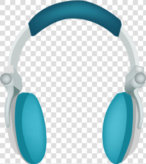 Blue Headphones Svg Clip Arts   Clipart Headphones  HD Png Download