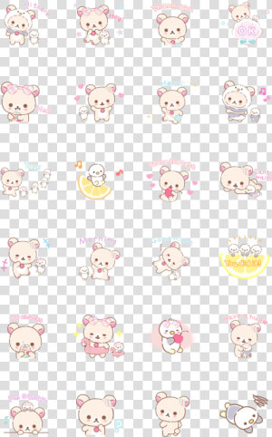 Korilakkuma S Vacation   Korilakkuma Line Stickers  HD Png Download