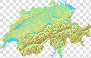 Switzerland Topographic   Napoleonic Wars Switzerland Map  HD Png Download