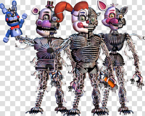 All Versions Of Ennard   Png Download   Ennard Freddy  Transparent Png