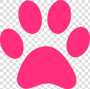 Pink Panther Paw Print   Pink Paw Print Png  Transparent Png