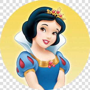 24 Disney Snow White Stickers Round Labels Bag Lollipop   Disney Princess Snow White Face  HD Png Download