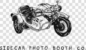 Drawing Motorcycle Car   Draw A Sidecar  HD Png Download