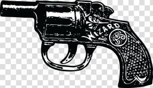 Free Clipart Of A Pistol   Gun Vintage Png  Transparent Png