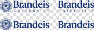 Four Versions Of Brandeis Logo   Handelsblatt  HD Png Download