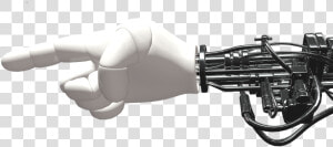 Robotic Hand Pointing   Png Download   Robot Hand Transparent Background  Png Download