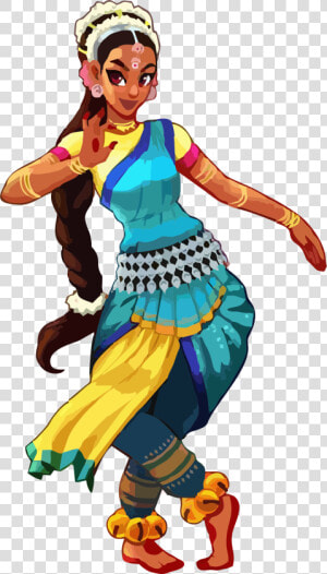 Animated Pictures Of Kathak Dance Clipart   Png Download   Animated Dances Of India  Transparent Png