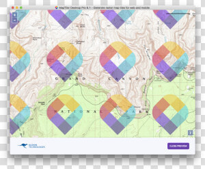 Map With Custom Watermark   Patchwork  HD Png Download