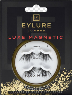 Luxe Magnetic Baroque Corner   Eylure Magnetic Lashes  HD Png Download