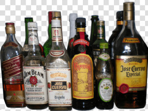 Colección De Botellas De Alcohol   Alcohol Bottles Png  Transparent Png