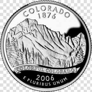 Transparent Quarter Png   Colorado State Quarter  Png Download