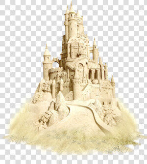 Transparent Sculpture Clipart   Sand Castle No Background  HD Png Download