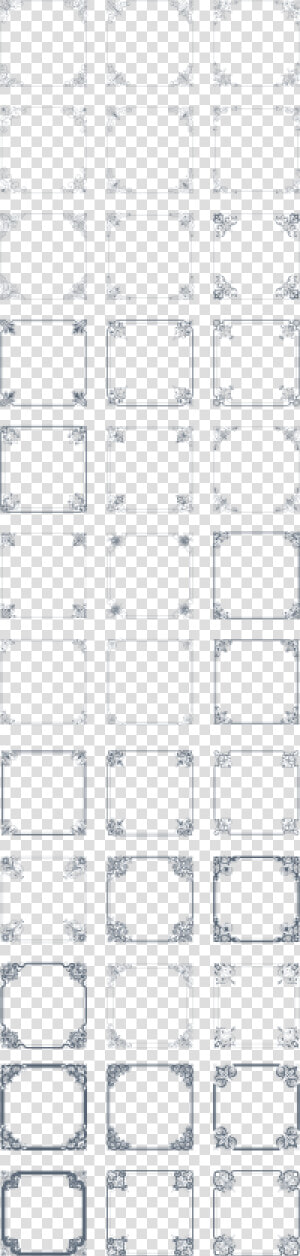 Preview All The Vintage Vector Borders  Carefully Traced   Ink  HD Png Download