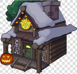 Transparent Lodging Clipart   Club Penguin Buildings Png  Png Download