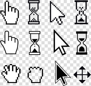 Transparent Cursor Click Png   Hand Cursor  Png Download