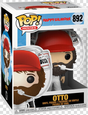 Otto Pop Vinyl Figure   Happy Gilmore Pop Vinyl  HD Png Download