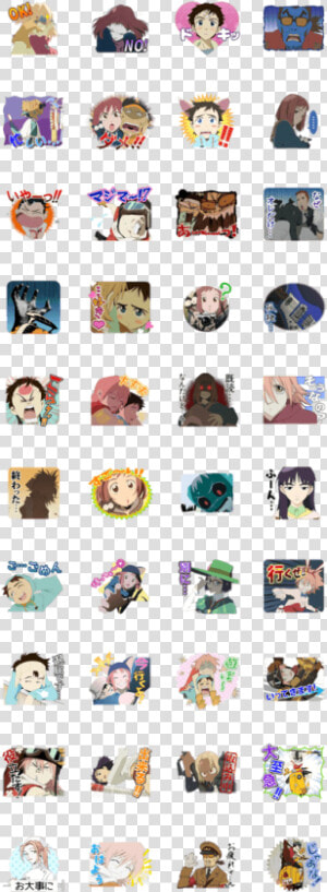 Flcl   Printable Line Friends Stickers  HD Png Download